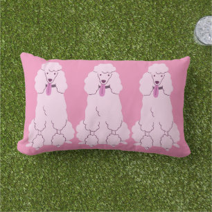 Roze roze roofdieren buitenkussen
