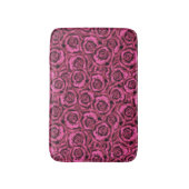 Roze roze roos badmat (Voorkant Verticaal)