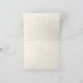 Roze roze roos bedankkaart (Binnen)