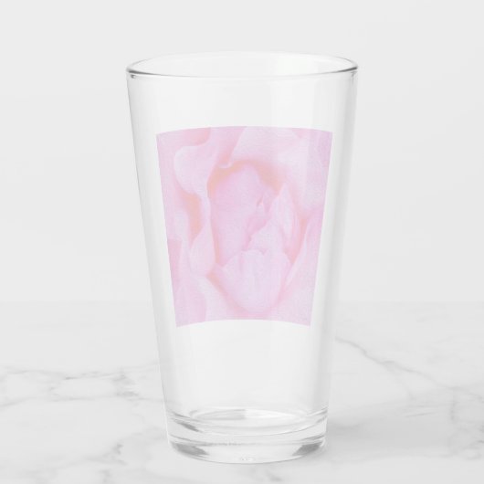 roze roze roos glas (Achterkant)