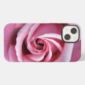 roze roze roos iPhone hoesje (Achterkant horizontaal)