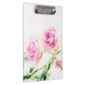 Roze roze roos klembord (Rechts)