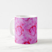 roze roze roos koffiemok (Voorkant links)
