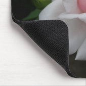Roze roze roos muismat (Hoek)