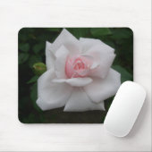 Roze roze roos muismat (Met muis)