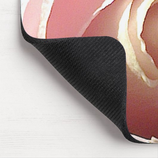  roze roze roos muismat (Hoek)