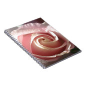  roze roze roos notitieboek (Rechterzijde)