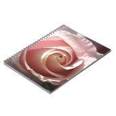  roze roze roos notitieboek (Linkerzijde)