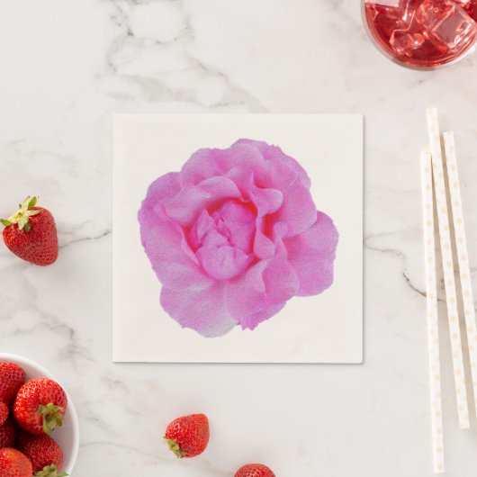 roze roze roos servet (Insitu)