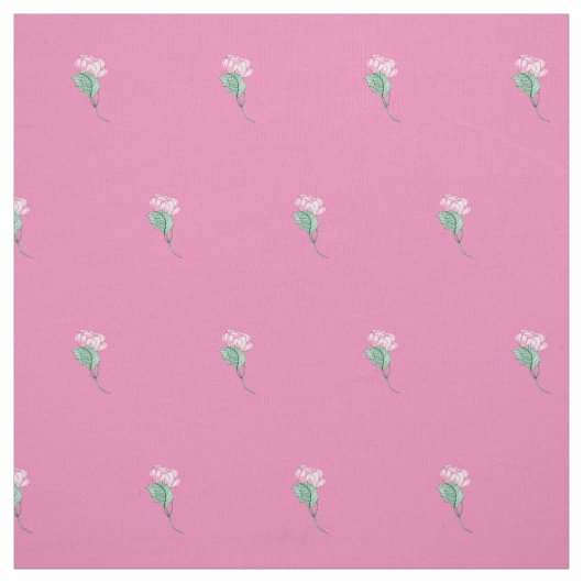 Roze roze roos stof (Swatch)