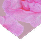 roze roze roos tafelkleed (Gekanteld)