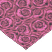 Roze roze roos tafelkleed (Gekanteld)