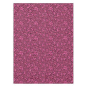 Roze roze roos tafelkleed (Voorkant)