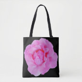roze roze roos tote bag (Voorkant)