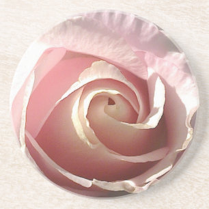  roze roze roos zandsteen onderzetter