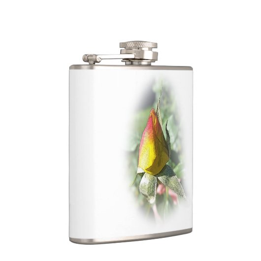 roze roze rosebud heupfles (Rechts)