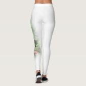 roze roze rosebud leggings (Achterkant)