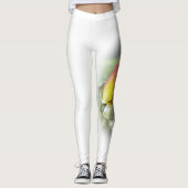 roze roze rosebud leggings (Voorkant)