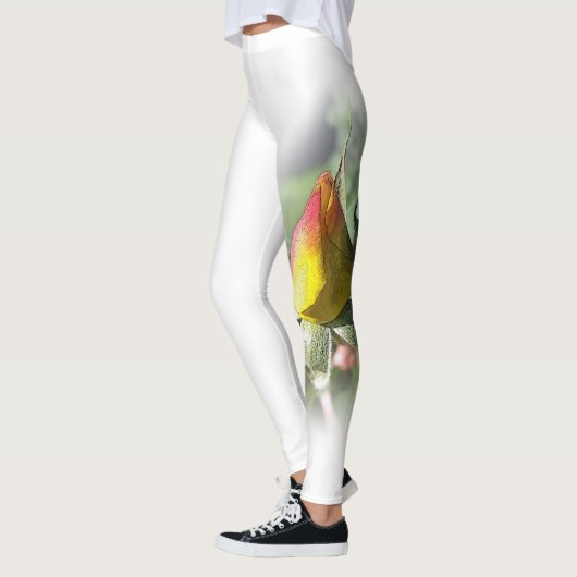 roze roze rosebud leggings (Links)