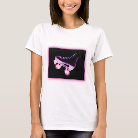 Roze roze roterende roze roze t-shirt (Voorkant)