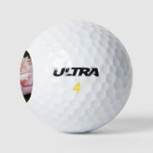 Roze Roze Roze Beste mobiele vormgeving Golfballen (Logo)