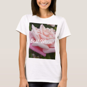 Roze Roze Roze Beste mobiele vormgeving T-shirt