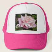 Roze Roze Roze Beste mobiele vormgeving Trucker Pet (Voorkant)