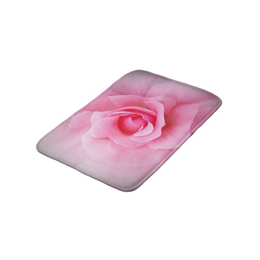 Roze roze roze bladen badmat (Gekanteld)