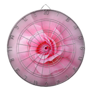 Roze roze roze bladen dartbord
