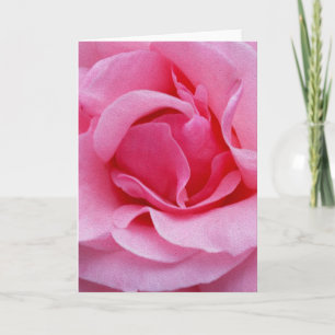 Roze roze roze bladen kaart