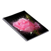 Roze roze roze bladen notitieboek (Rechterzijde)