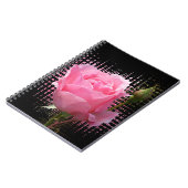 Roze roze roze bladen notitieboek (Linkerzijde)