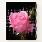 Roze roze roze bladen notitieboek (Achterkant)