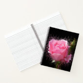 Roze roze roze bladen notitieboek (Binnen)