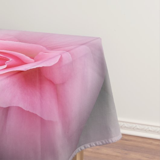Roze roze roze bladen tafelkleed (Voorbeeld)