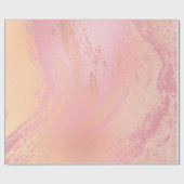 Roze roze roze bleekdop Abstract Cadeaupapier (Vlak)