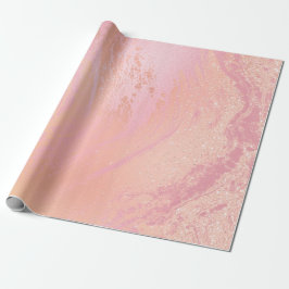 Roze roze roze bleekdop Abstract Cadeaupapier