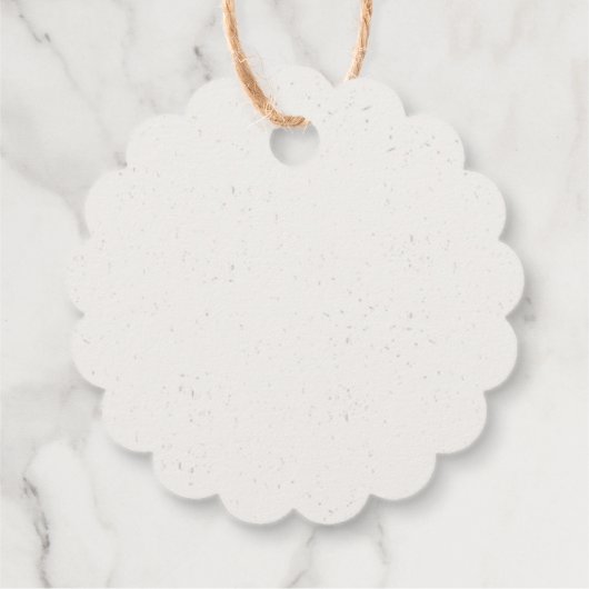 roze roze roze bloemen en bladeren bedankjes labels (Achterkant)