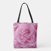Roze Roze Roze Canvas tas voor vormgeving (Achterkant)