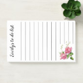roze roze roze die is aangepast om lijst te doen post-it® notes (Kantoor)
