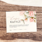 Roze roze roze en groene Kaart met luierspoeling