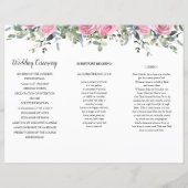 Roze Roze Roze Eucalyptus Orde van Dienst (Achterkant)