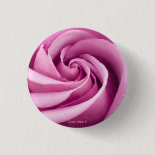 Roze roze roze gevouwen tot perfecte Button