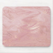 Roze roze roze goudbruin goudkleurige goudkleurige muismat (Voorkant)