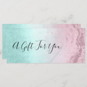 Roze roze roze goudglitter & mint make-up artiest (Voorkant / Achterkant)