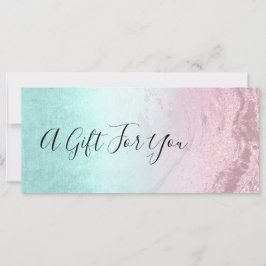 Roze roze roze goudglitter & mint make-up artiest