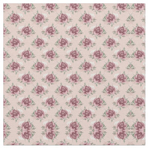 Roze roze roze goudgroene bohemen bloemen stof