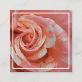 Roze roze roze hartslag Kaart (Voorkant)