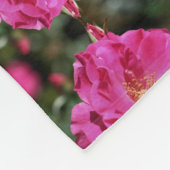 Roze roze roze in het Abstracte patroon Fleece Deken (Hoek)