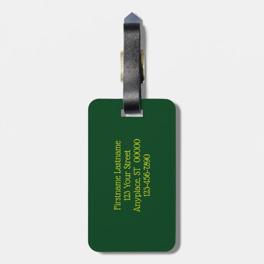 Roze roze roze in volledig bloem Sluiten Aangepast Bagagelabel (Achterkant verticaal)